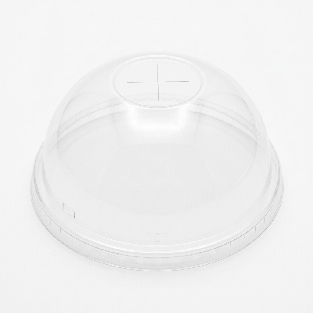 98mm PET Dome Lid (Clear)