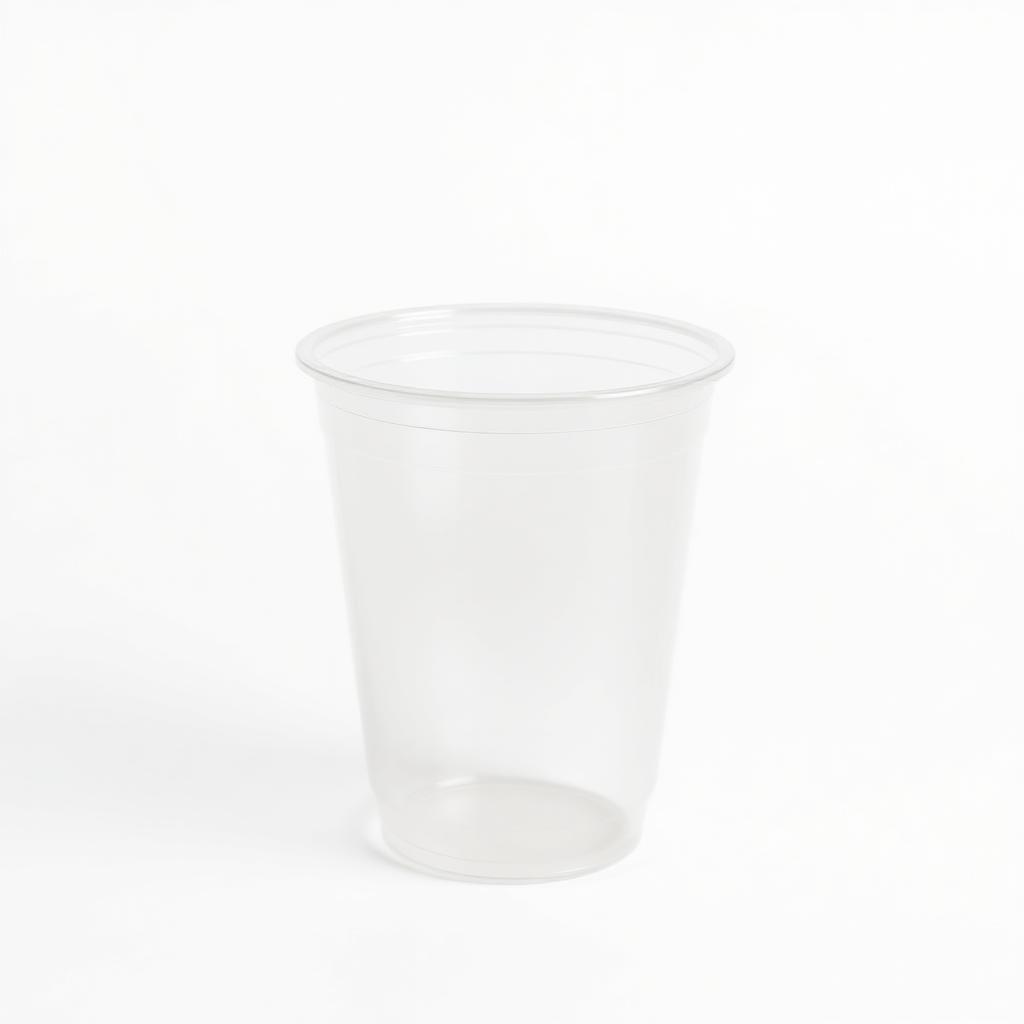 12oz PP clear flat cup