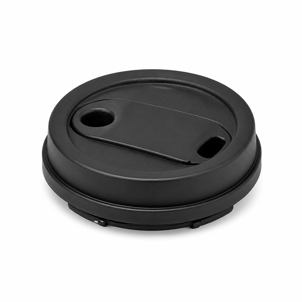 90mm PP multi-function lid (black)