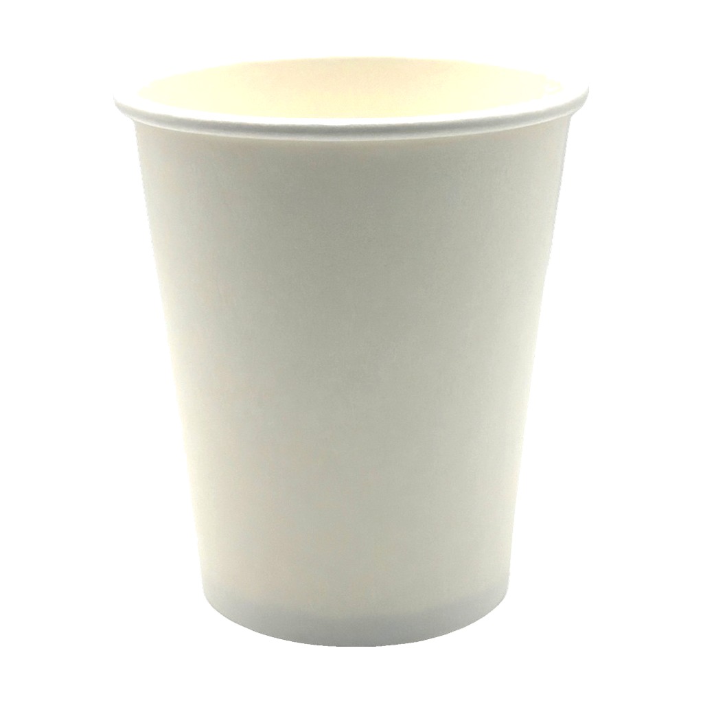 8oz Single Wall White Paper Cup (80mm)