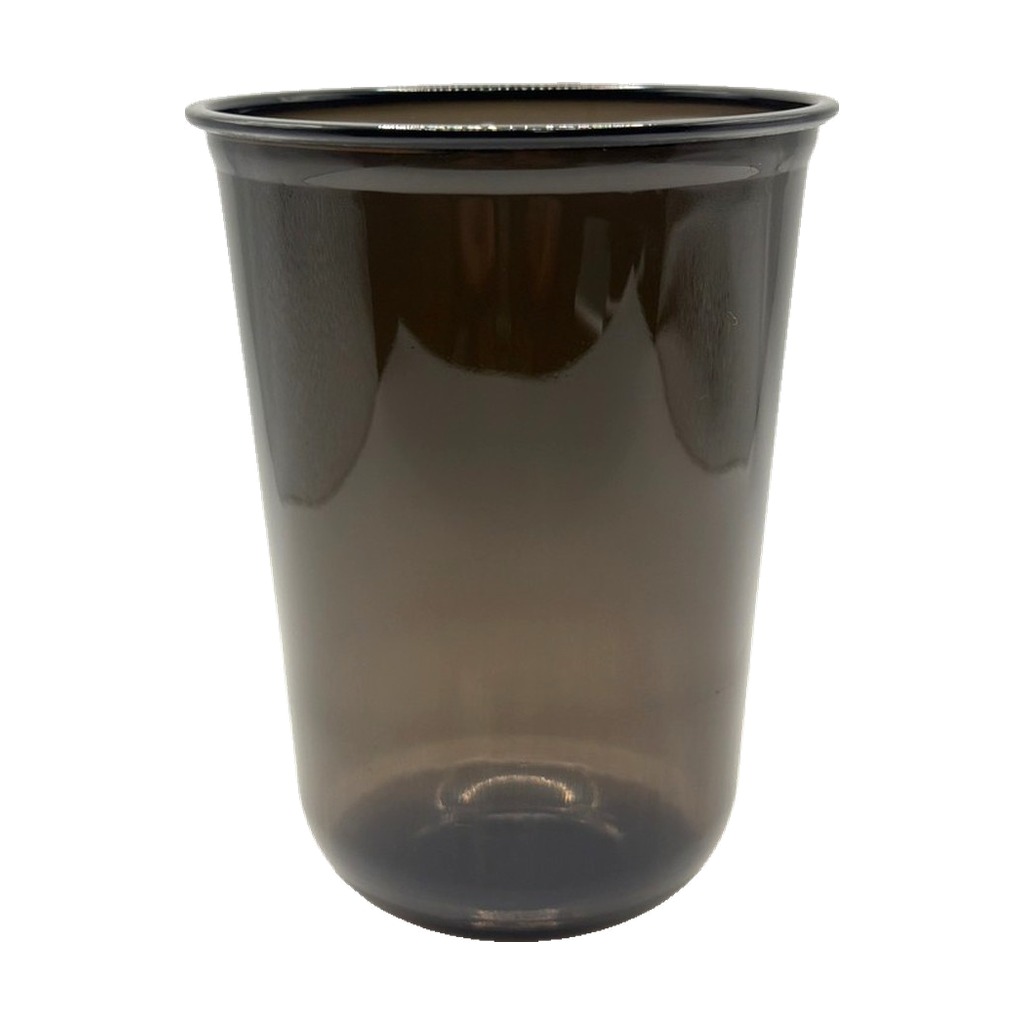16oz PET black U cup