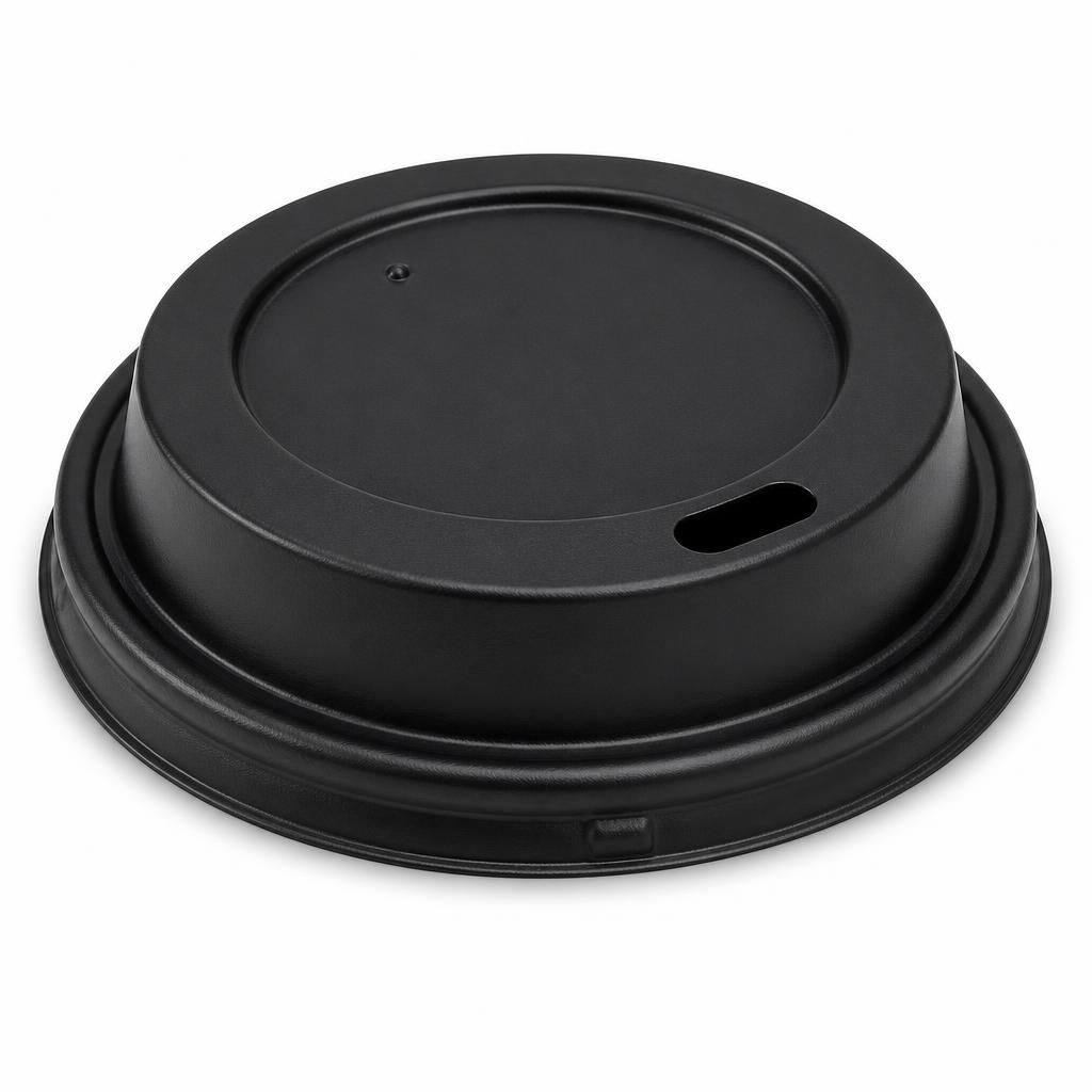 80mm PP lid (black)