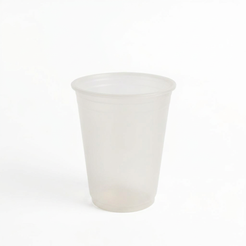 12oz PP frosted flat cup